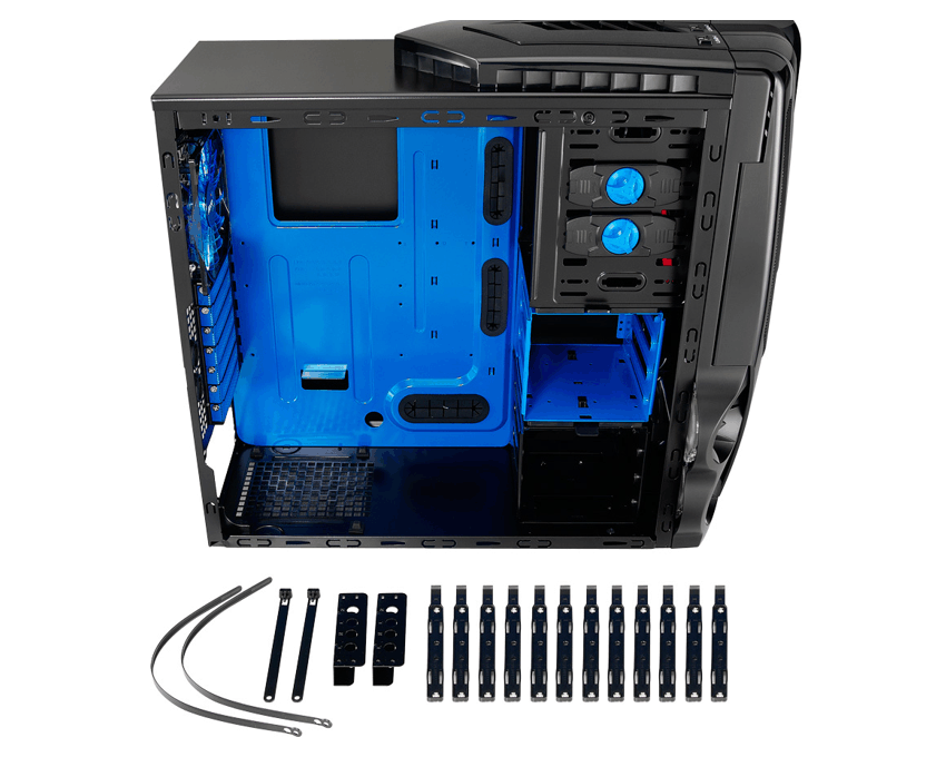 Caja Semitorre Gaming AEROCOOL SYCLONE II Negra SYCLONEIIBK imagen 2