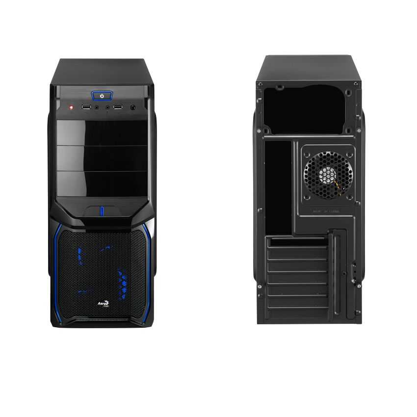 Caja Semitorre Gaming AEROCOOL V3X Blue Edition PGS SERIES imagen 2