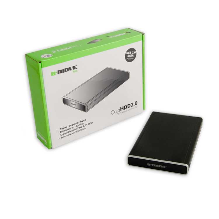 Caja externa 2.5 USB 3.0 B-MOVE SATA Aluminio imagen 3