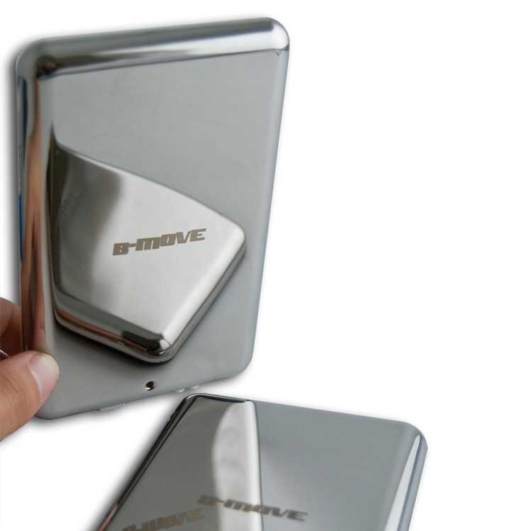 Caja externa HDD B-MOVE 2.5" SATA Mirror Blanca