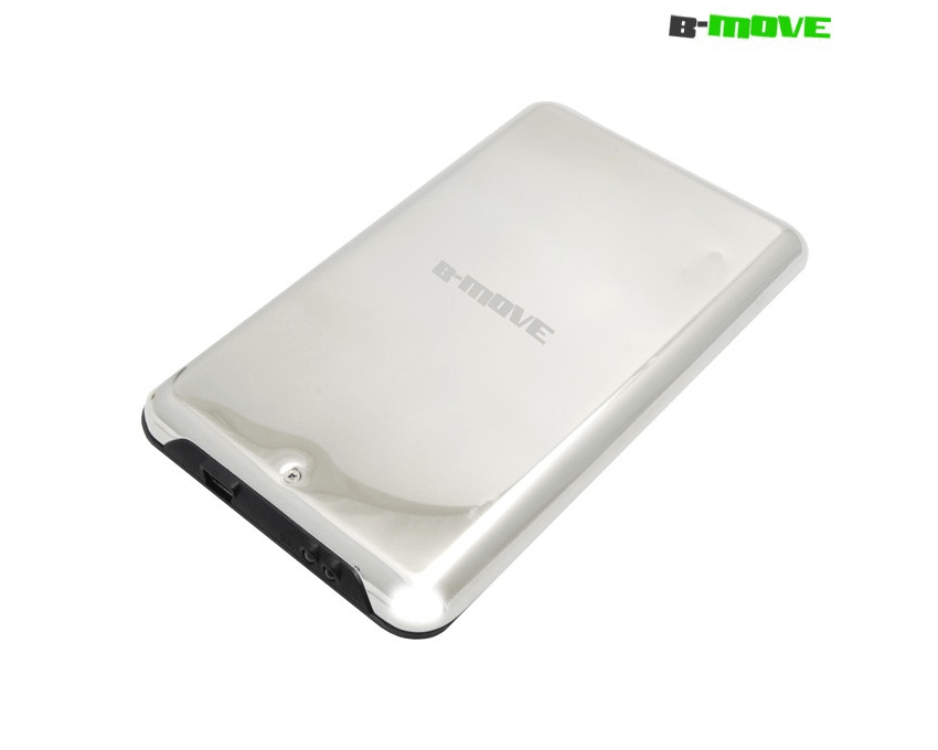 Caja externa HDD B-MOVE 2.5" SATA Mirror Negra imagen 5