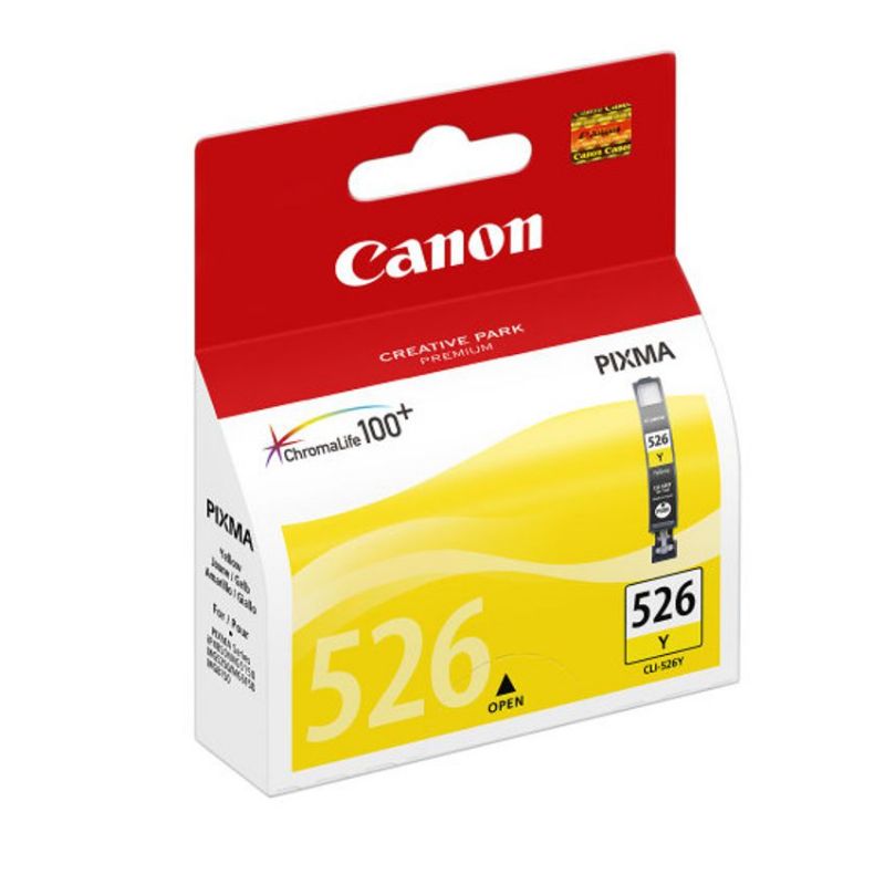 Canon CLI-526Y Amarillo Cartucho de Tinta Original