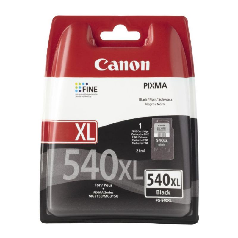 Canon PG-540XL Negro Cartucho de Tinta Original Alta Capacidad