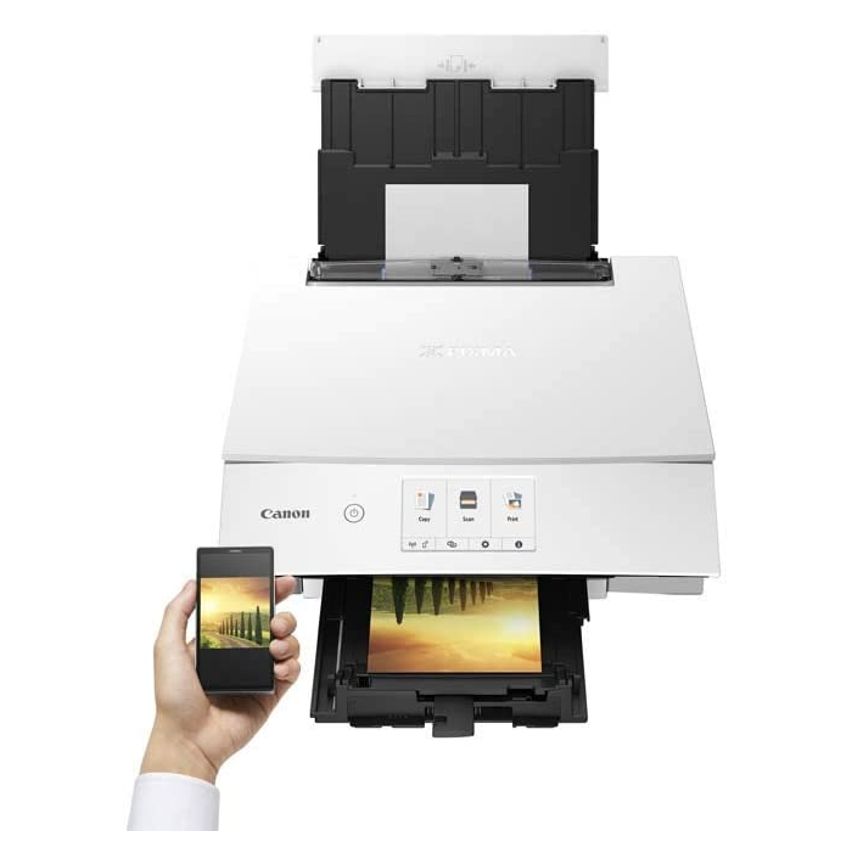 Canon Pixma TS-8351 Multifunción InkJet Color Wifi Dúplex Blanca imagen 3