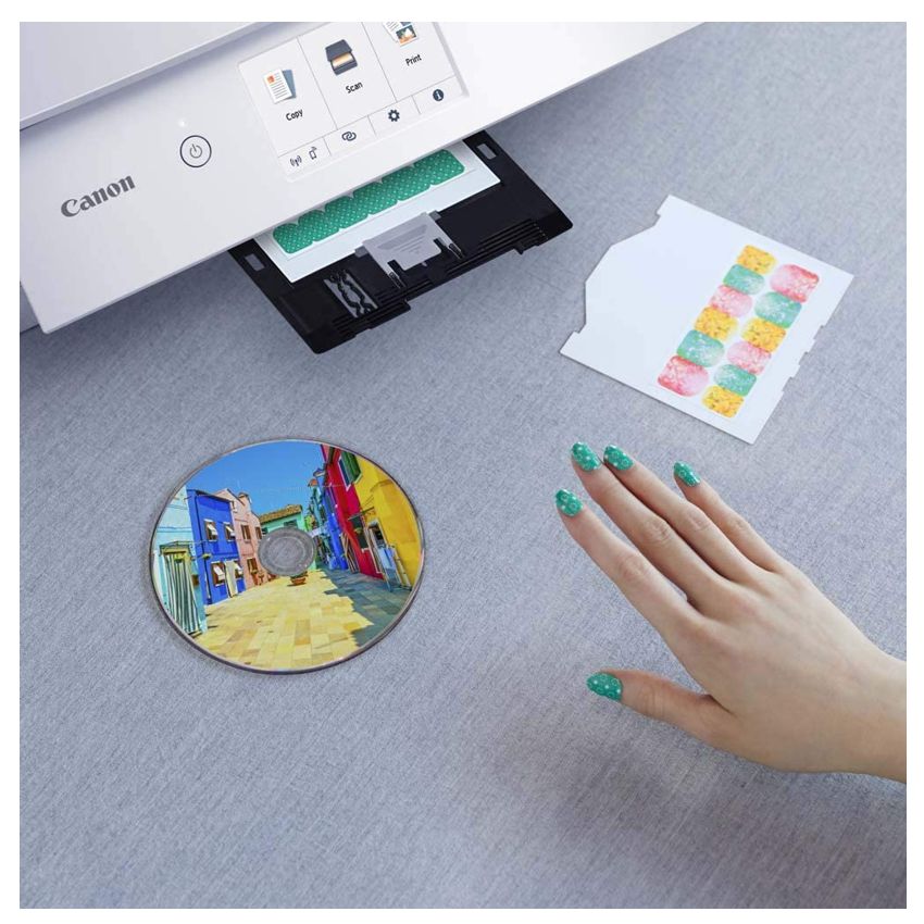 Canon Pixma TS-8351 Multifunción InkJet Color Wifi Dúplex Blanca imagen 4
