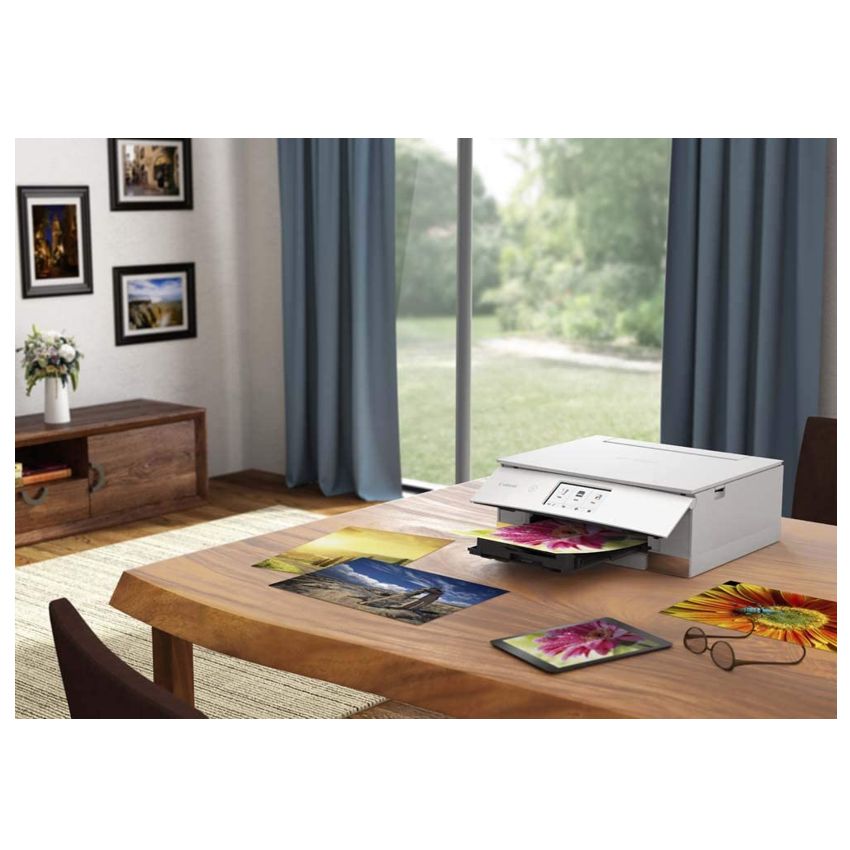 Canon Pixma TS-8351 Multifunción InkJet Color Wifi Dúplex Blanca imagen 5