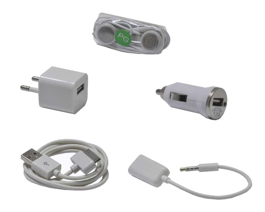 Cargador KLONER para Iphone e Ipad Casa-Coche + Auricular + Alargador KCM1 imagen 4