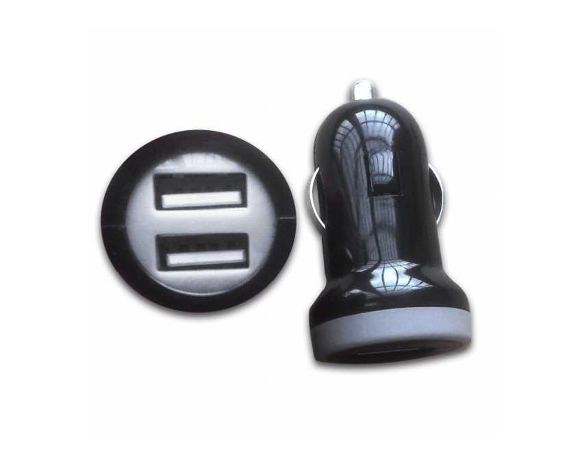 Cargador de Coche Approx doble USB 5V imagen 2