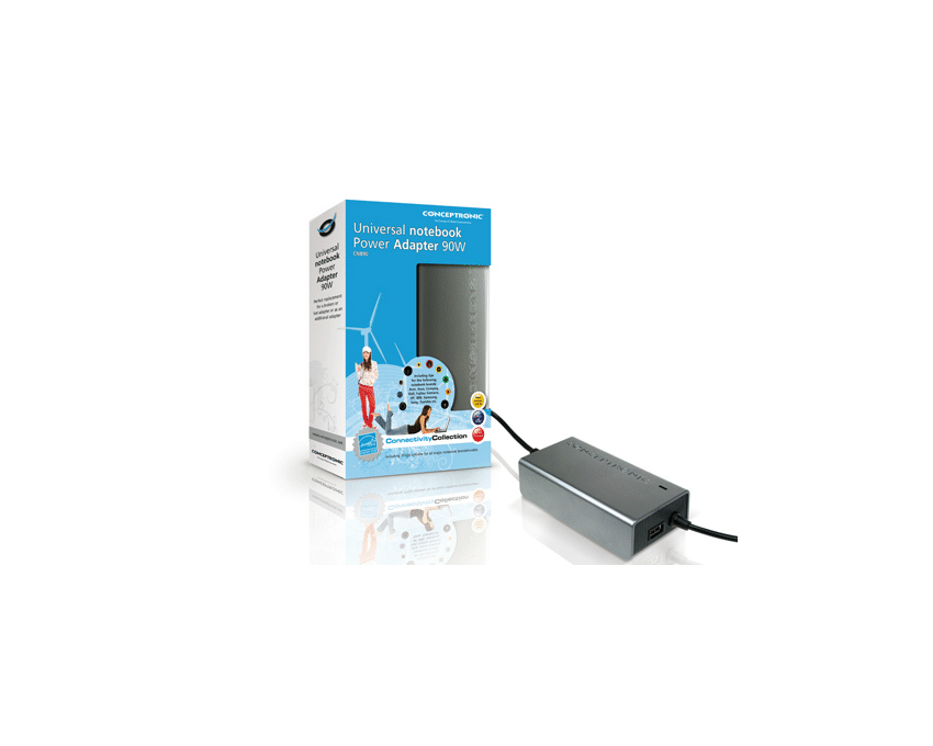 Cargador de Portatil Universal Conceptronic 90W imagen 3