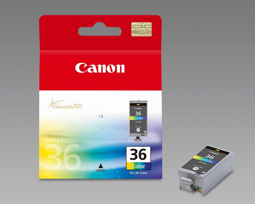 Cartucho CANON CLI-36 Color imagen 2