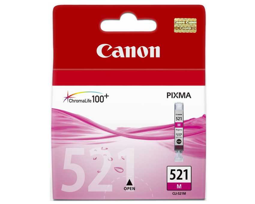 Cartucho CANON CLI-521M Magenta