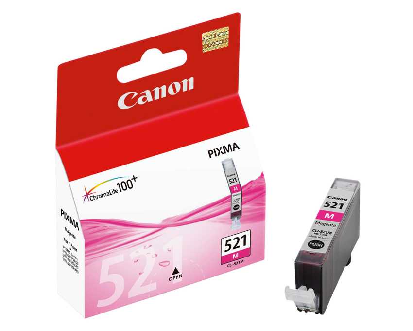 Cartucho CANON CLI-521M Magenta imagen 2