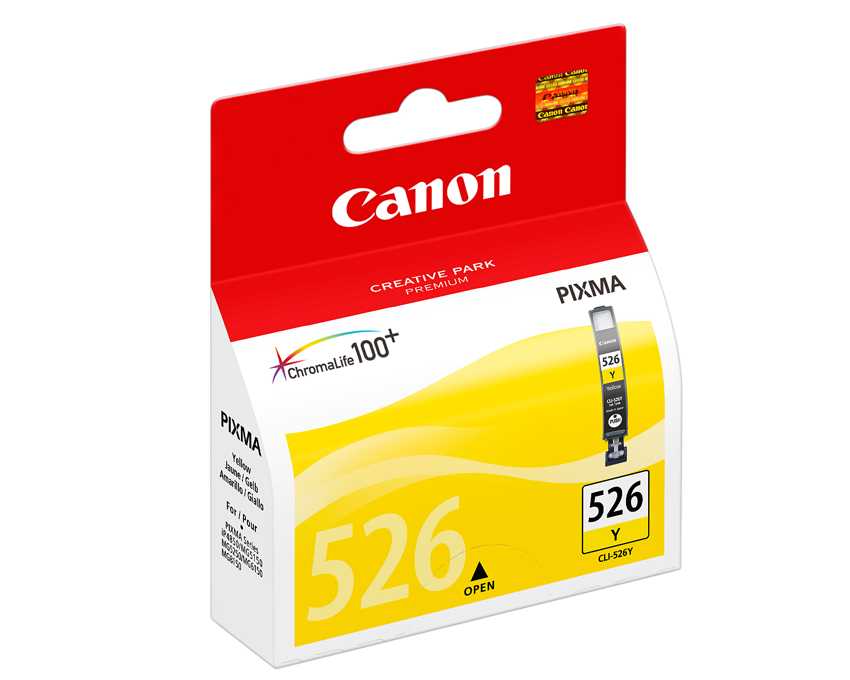 Cartucho CANON CLI-526 AMARILLO