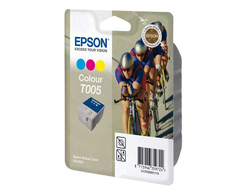 Cartucho Epson T005 Color imagen 2