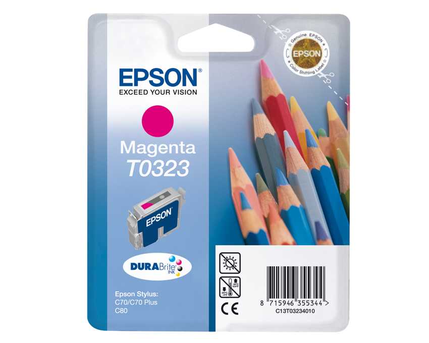 Cartucho Epson T0323 Magenta