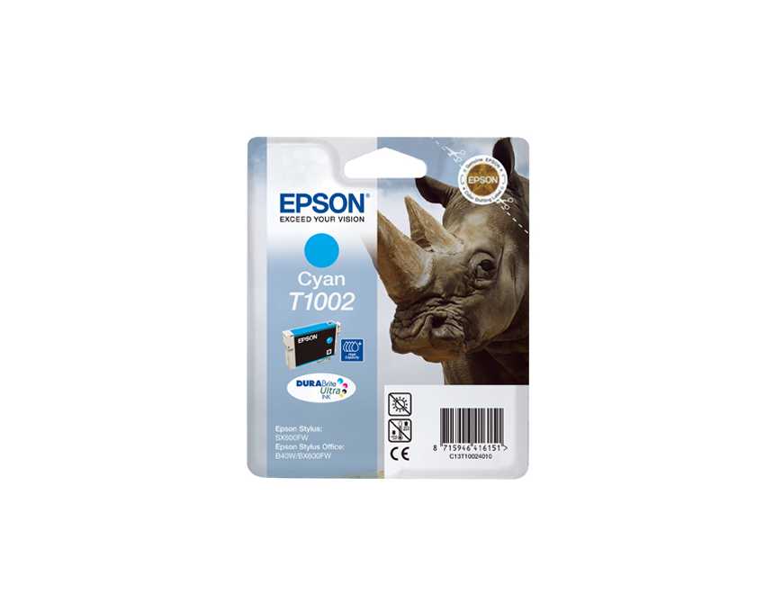 Cartucho Epson T1002 Cyan