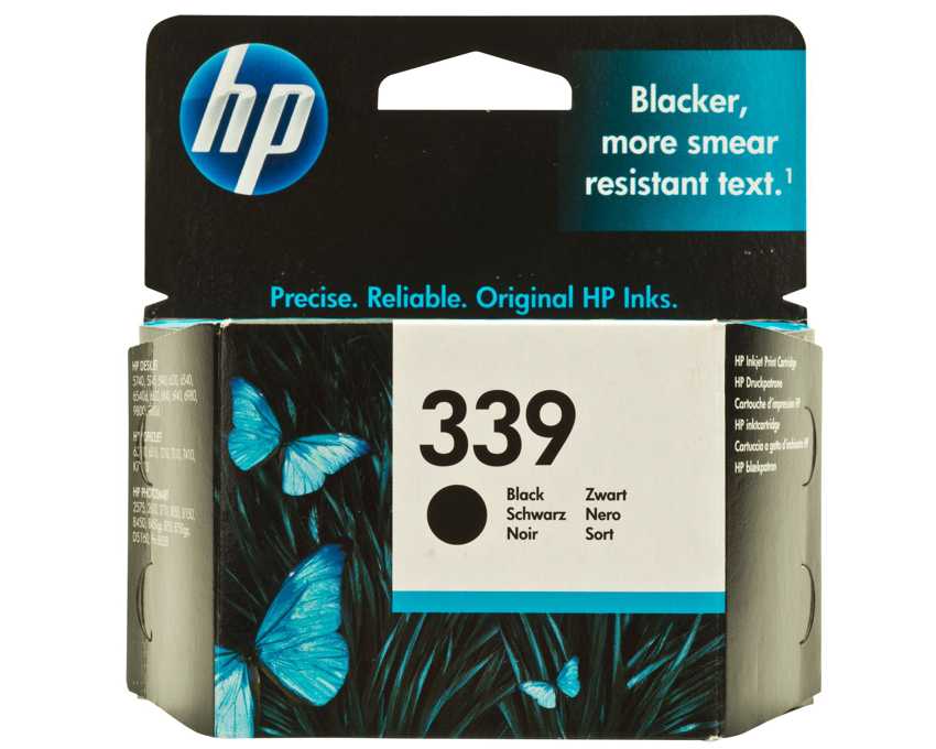 Cartucho HP 339 Negro