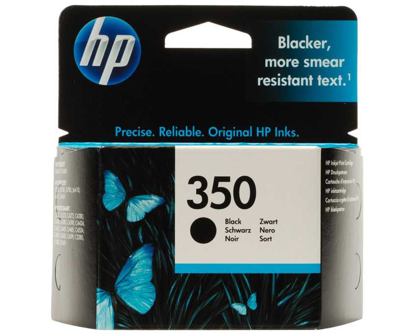 Cartucho HP 350 Negro