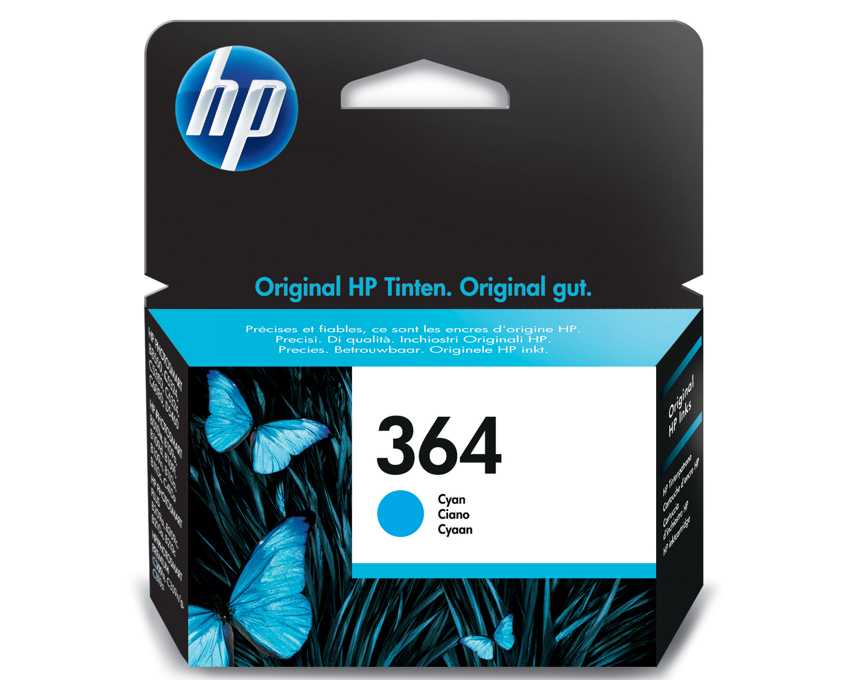 Cartucho HP 364 Cyan