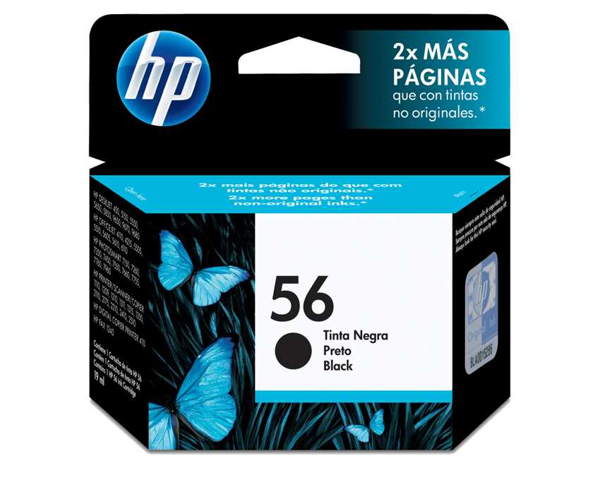 Cartucho HP 56 Negro