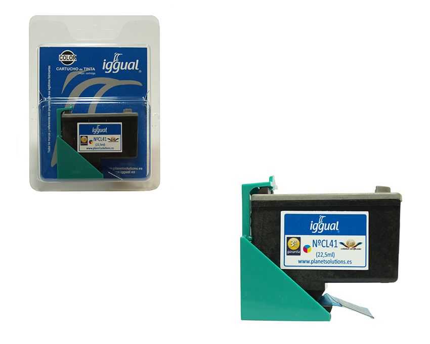Cartucho Reciclado IGGUAL Canon CL41 Color
