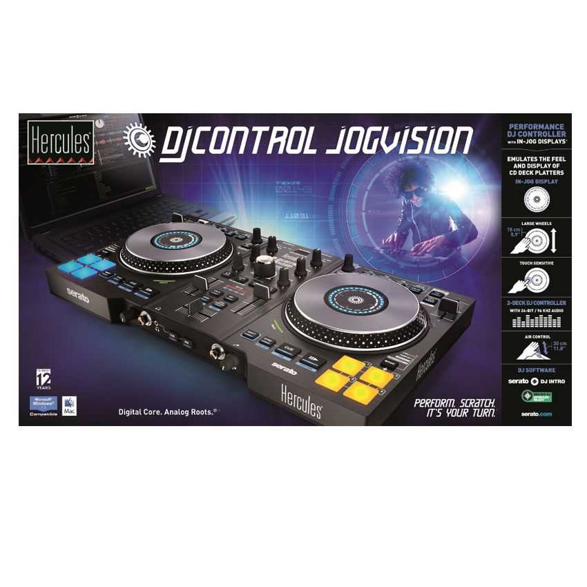 Consola de DJ Hercules Jogvision imagen 4