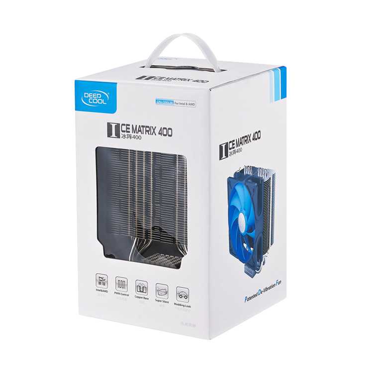 Cooler CPU DEEPCOOL Ice Matrix 400 Multisocket imagen 3