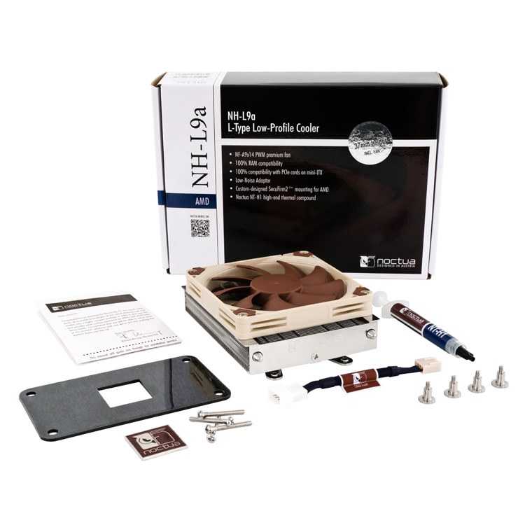 Cooler CPU NOCTUA NH-L9A Low Profile Socket AMD imagen 2
