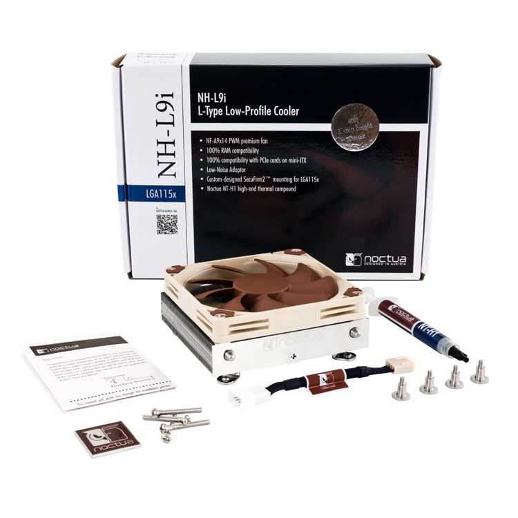 Cooler CPU NOCTUA NH-L9I Low Profile Socket Intel  imagen 2