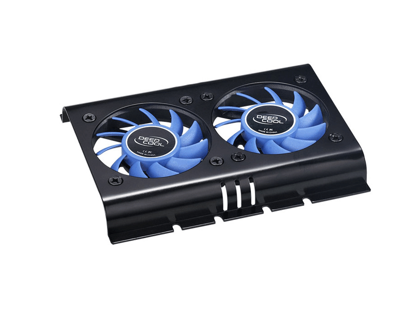 Cooler HDD DEEPCOOL IceDisk 2 Doble Ventilador imagen 2