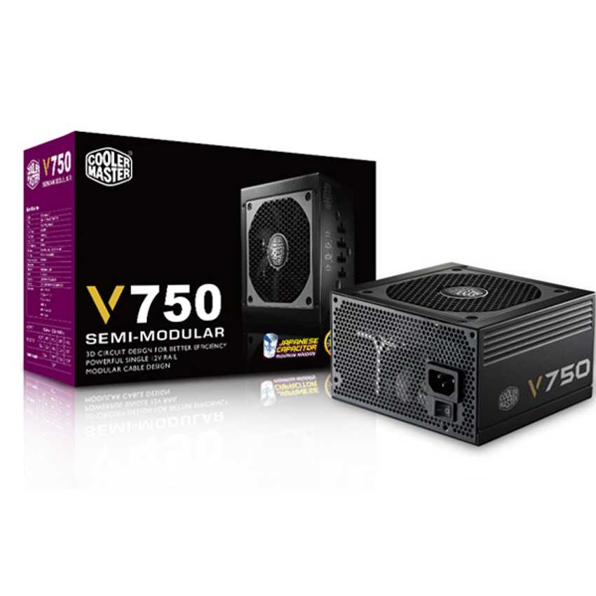 Cooler Master V750 750W 80+ Gold Semi Modular