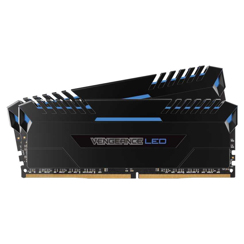 Corsair 16 Gb (2x8 Gb) DDR4 3000 Vengeance Led Blue