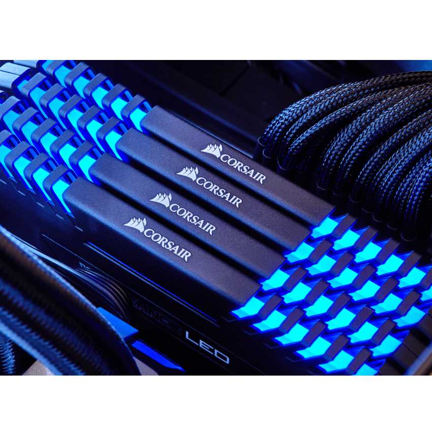 Corsair 16 Gb (2x8 Gb) DDR4 3000 Vengeance Led Blue imagen 4
