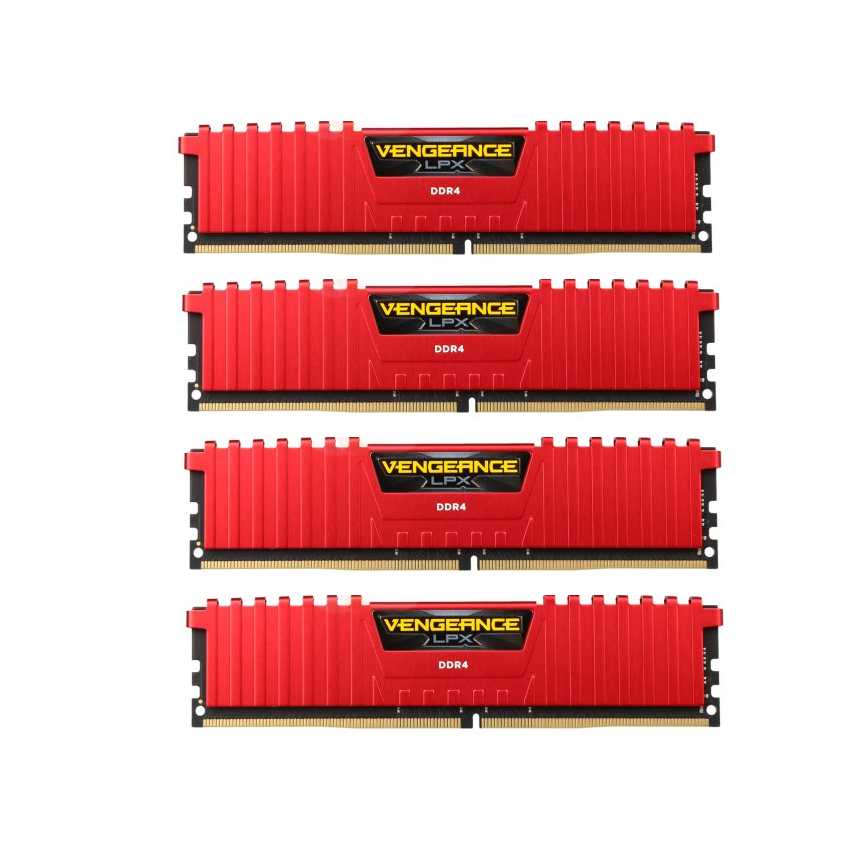 Corsair 16 Gb. (4x4Gb) DDR4 3400 Vengeance LPX Red CL16 imagen 3