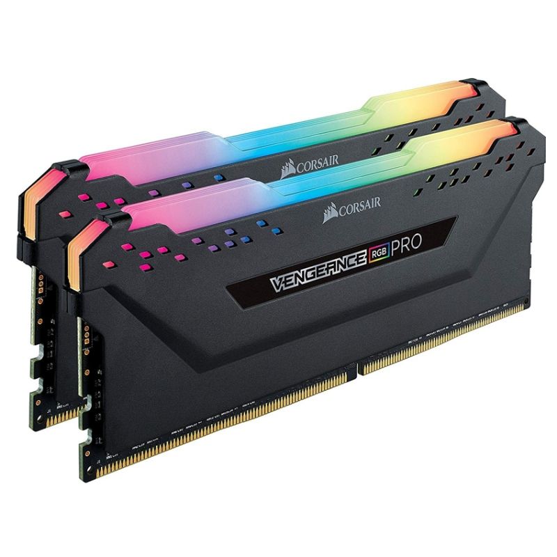 Corsair 32 Gb (2x16 Gb) DDR4 3000 Vengeance RGB Pro C15 Black imagen 2