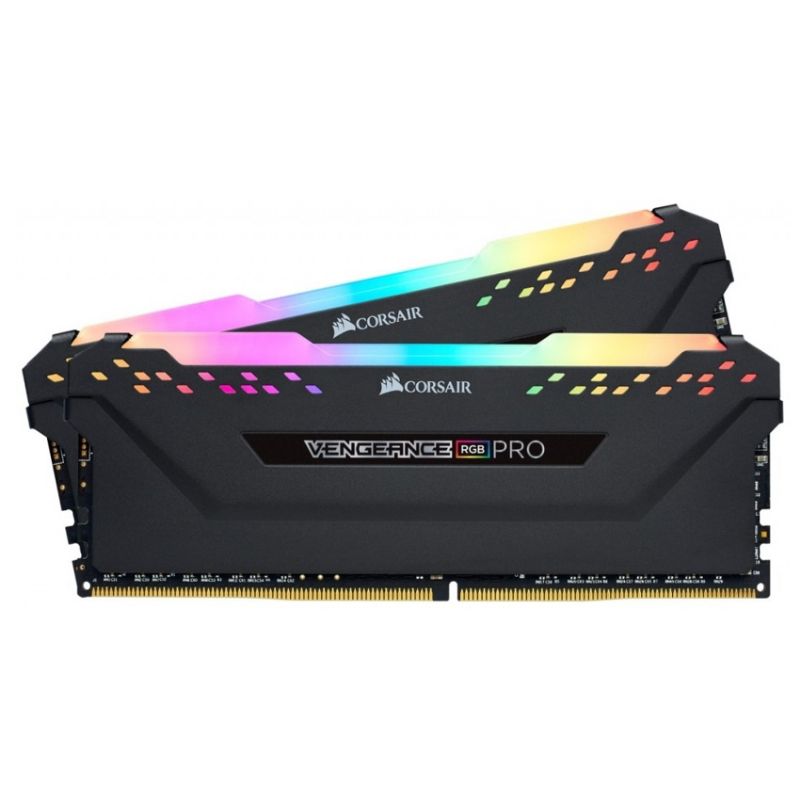 Corsair 32 Gb (2x16 Gb) DDR4 3200 Vengeance RGB Pro C16 Black