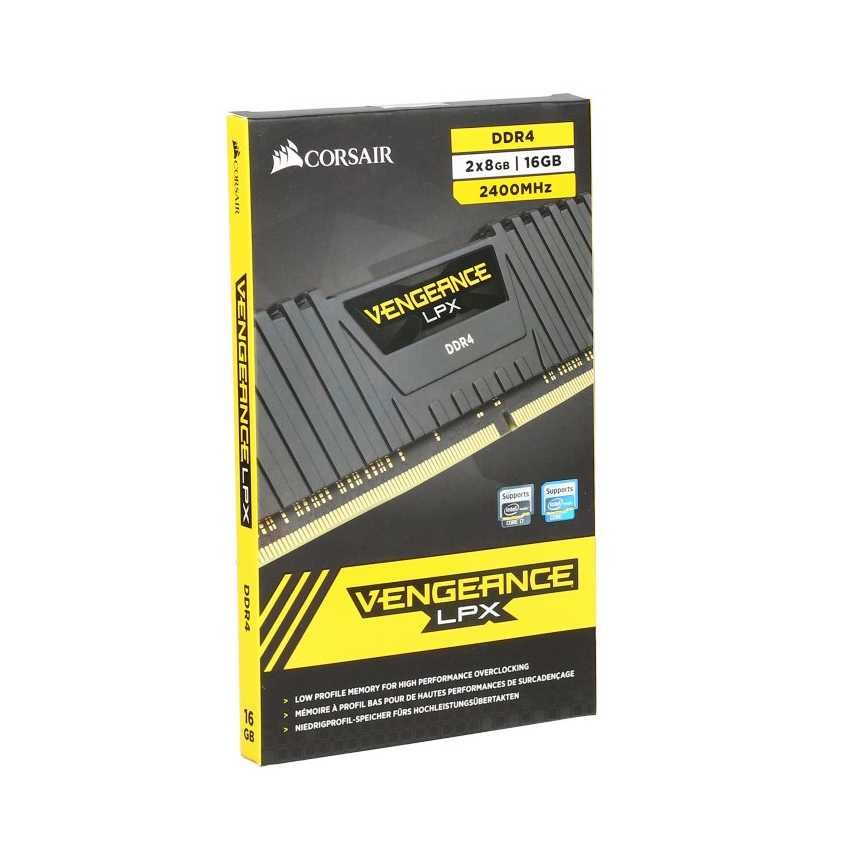 Corsair 32 Gb. (2x16Gb) DDR4 2666 Vengeance LPX Black imagen 3