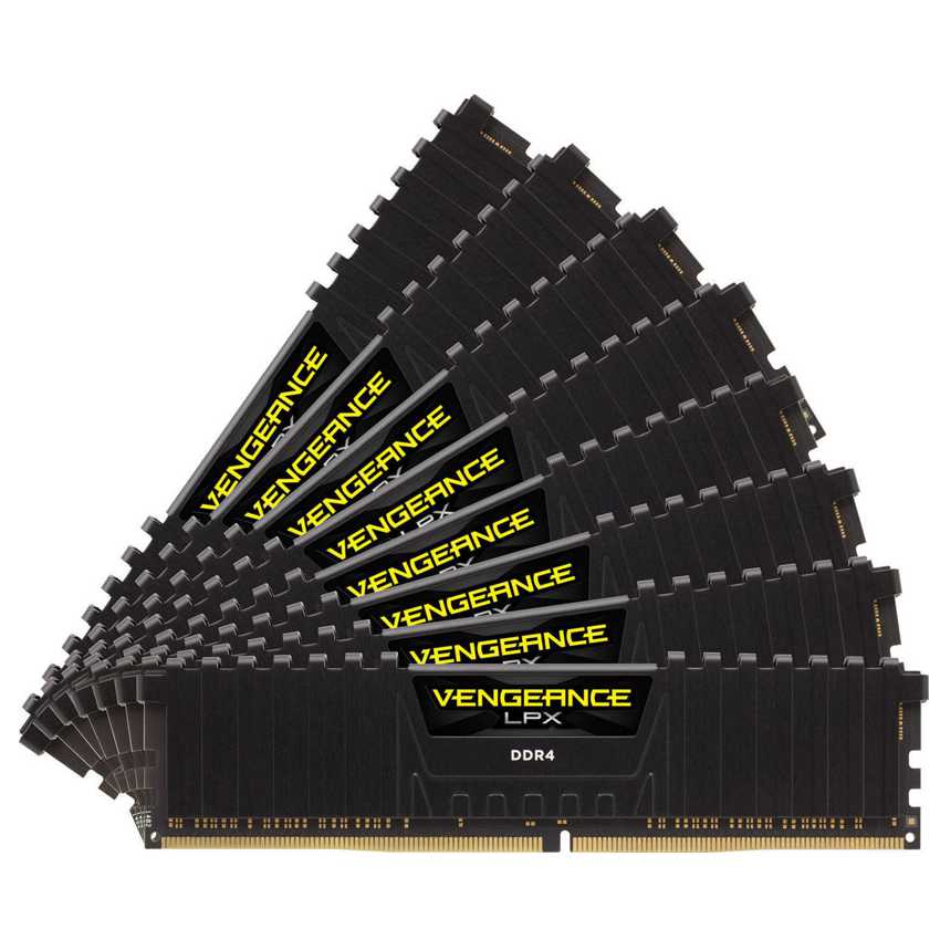 Corsair 64 Gb. (8x8Gb) DDR4 4000 Vengeance LPX Black