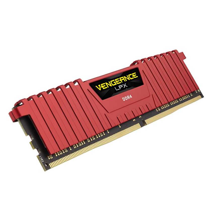 Corsair 8 Gb. DDR4 2400 Vengeance LPX Red