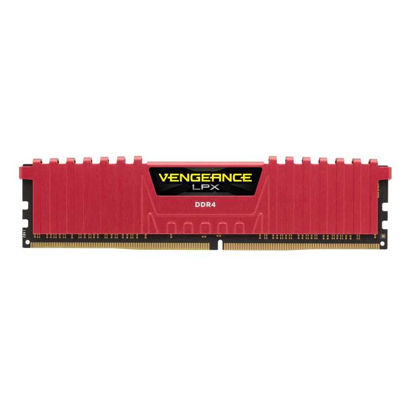 Corsair 8 Gb. DDR4 2400 Vengeance LPX Red imagen 2