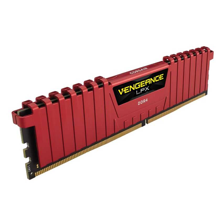 Corsair 8 Gb. DDR4 2400 Vengeance LPX Red imagen 3