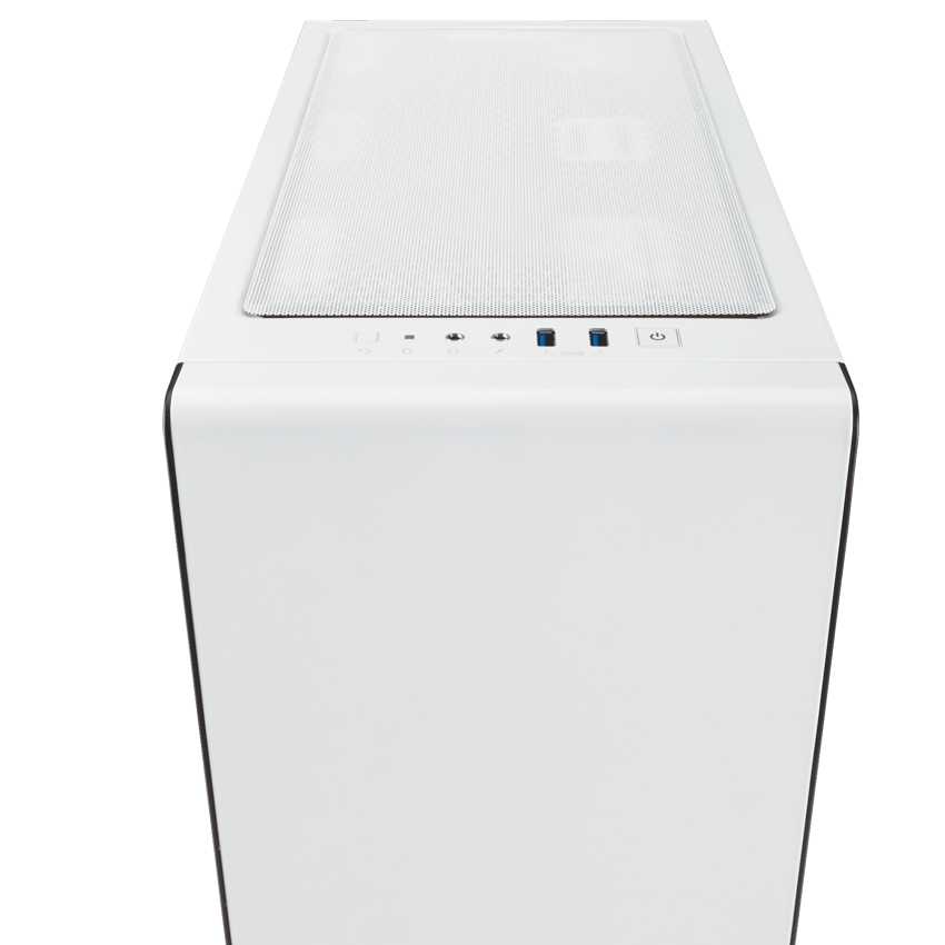 Corsair Carbide Clear 400C Blanca imagen 2