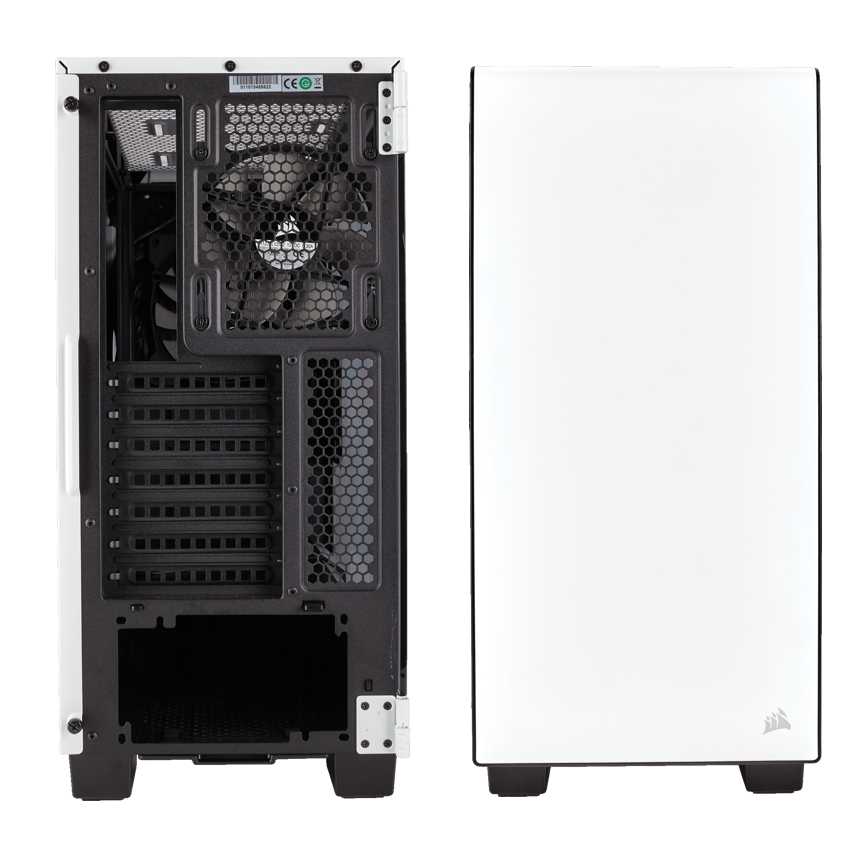 Corsair Carbide Clear 400C Blanca imagen 3