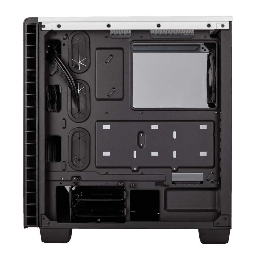Corsair Carbide Clear 400C Blanca imagen 5