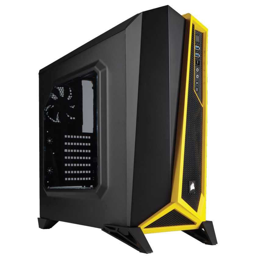 Corsair Carbide SPEC-Alpha Negra Amarilla