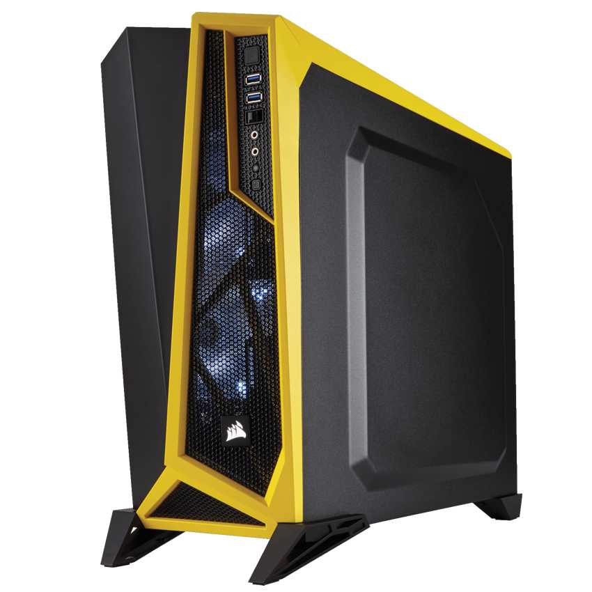 Corsair Carbide SPEC-Alpha Negra Amarilla imagen 2