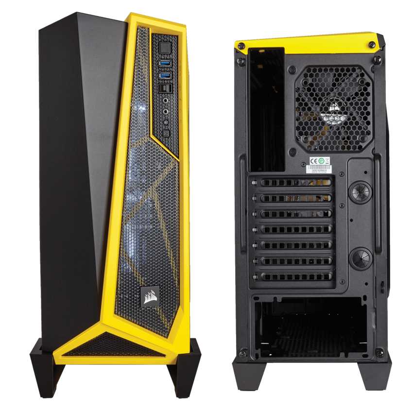 Corsair Carbide SPEC-Alpha Negra Amarilla imagen 4