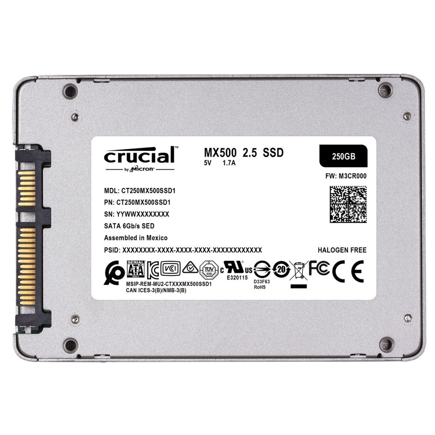 Crucial MX 500 250 GB SSD imagen 3