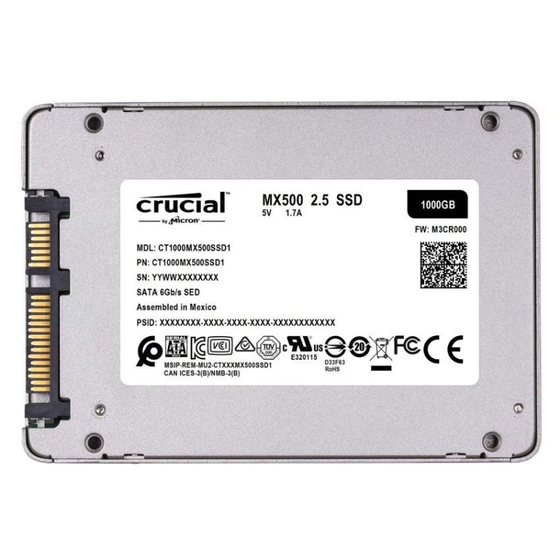 Crucial MX500 1 TB SSD imagen 3