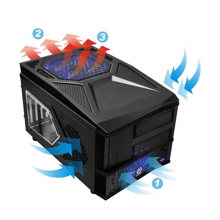 Cubo Micro ATX THERMALTAKE Armor A30  imagen 3